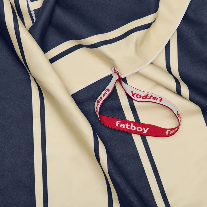 Fatboy - Beach Baggy Strandtuch XL, navy gestreift