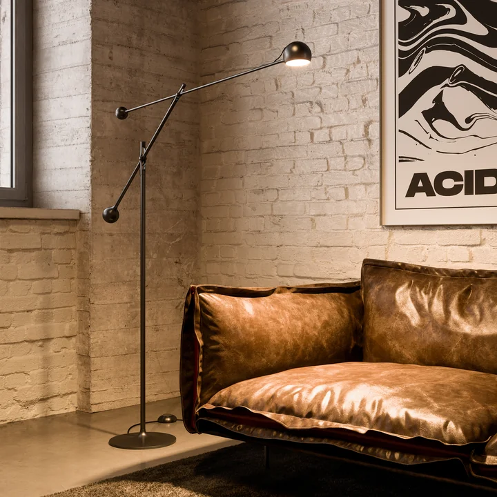 Artemide - IXA Stehleuchte LED, anthrazit