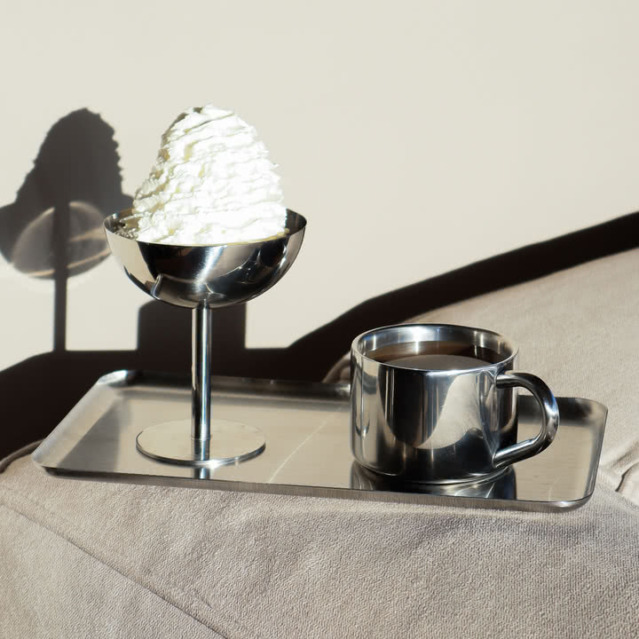 Nichba Design - Kaffeeset, Tablett, Eisbecher tall