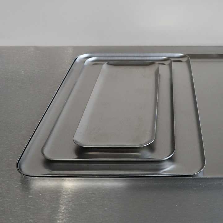 Nichba Design - Serviertablett, Edelstahl
