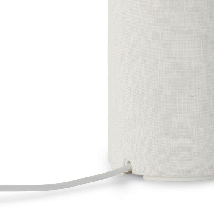 New Works - Margin Portable LED Tischleuchte mit Akku, weiss