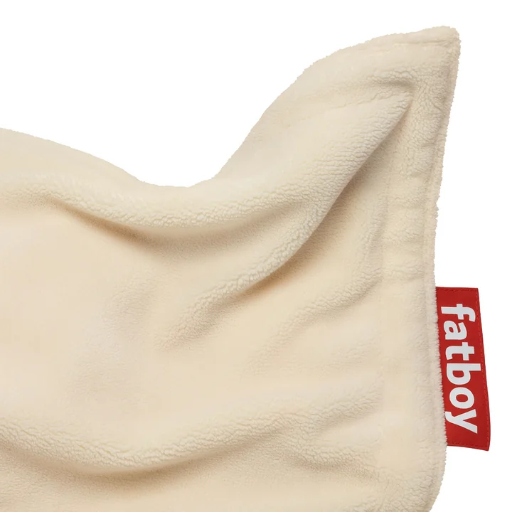 Fatboy - Sitzsack Original Slim Teddy, off-white