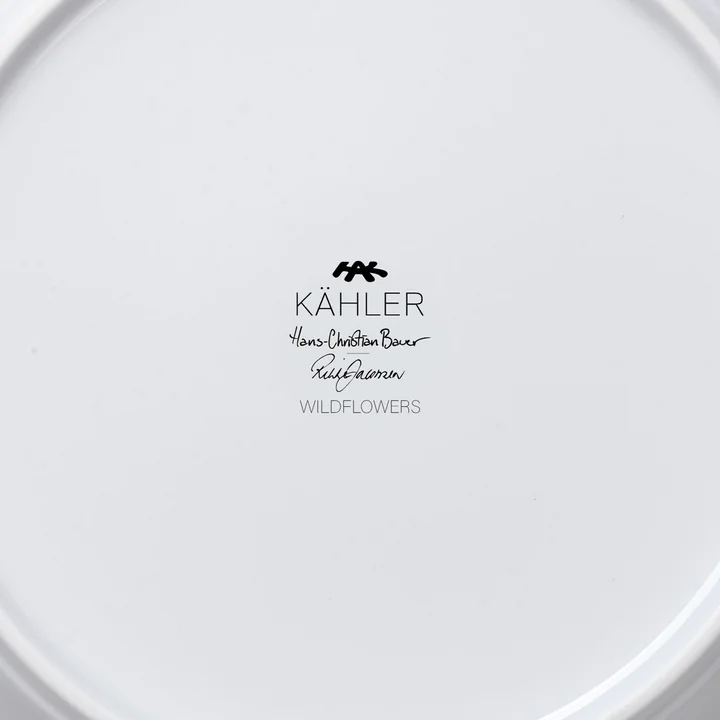 Hammershøi Summer, Teller, Ø 22 cm, wild flowers von Kähler Design