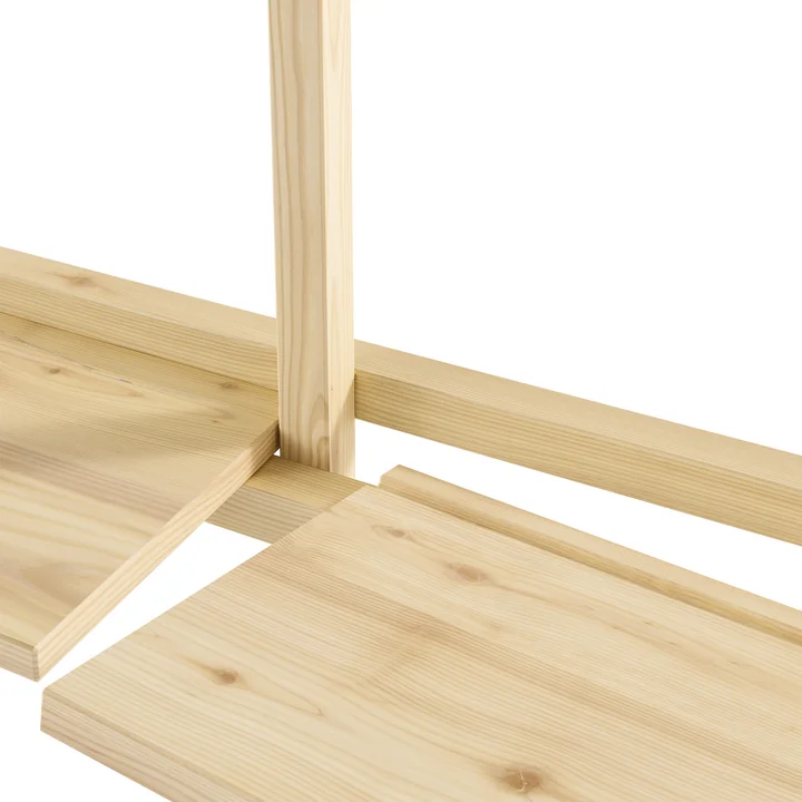 Karup Design - Groove Wandregal, Kiefer natur