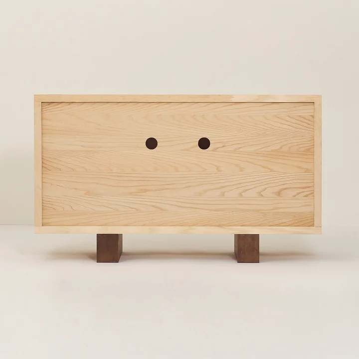 Nobodinoz x Heju - Sideboard 70 x 120 cm, Esche natur
