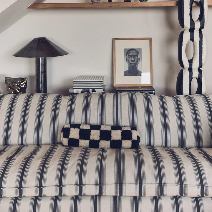 HKliving - Nomad Sofa, Rocco / chalkstripe