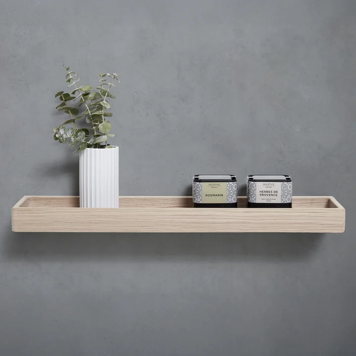 Andersen Furniture - Wandregal 11, 44 x 12 cm, Eiche