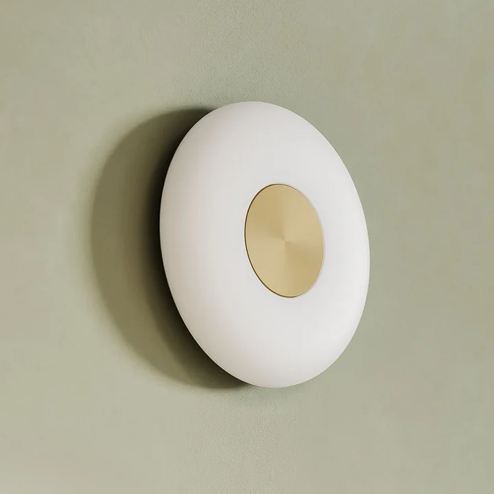 Northern - Glint LED Wandleuchte, small, schwarz matt, Ø 25 cm