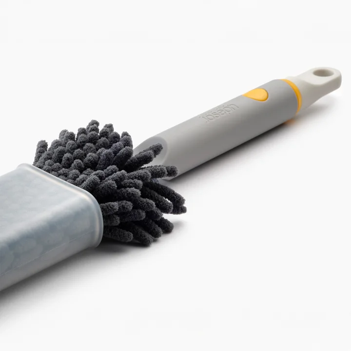 Joseph Joseph - CleanTech 3-in-1 Mikrofaser-Staubwischer, light stone