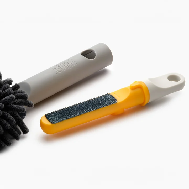 Joseph Joseph - CleanTech 3-in-1 Mikrofaser-Staubwischer, light stone
