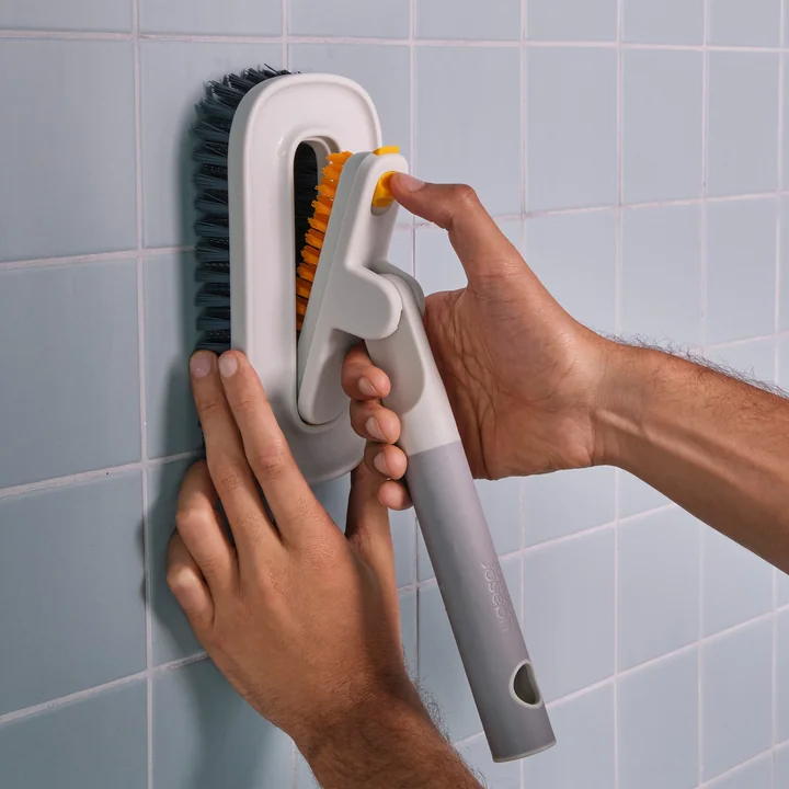 Joseph Joseph - CleanTech Scheuerbürste , light stone