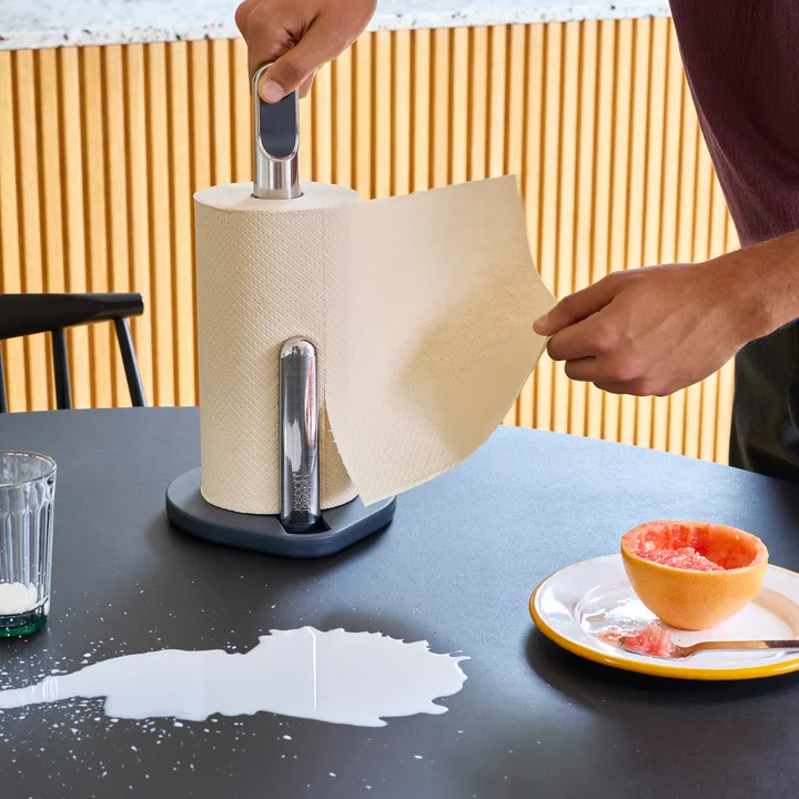 Joseph Joseph - Hold Küchenrollenständer mit Griff, graphit