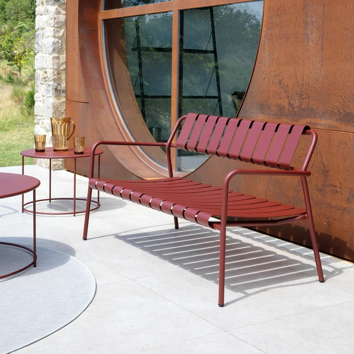 Vermobil - Verdea 2-Sitzer Sofa, terrakotta