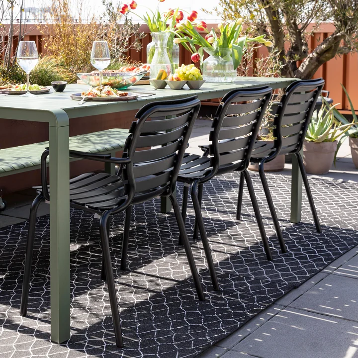 Zuiver - Vondel Gartenstühle, schwarz