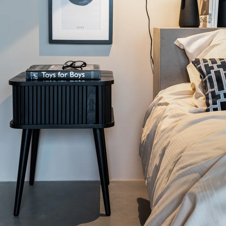 Zuiver - Barbier Beistelltisch, schwarz