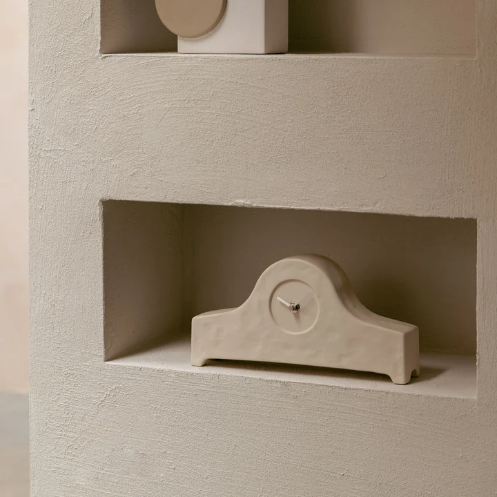 Zuiver - Grandma Tischuhr, weiss