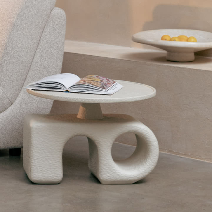 Zuiver - Hermit Beistelltisch, beige
