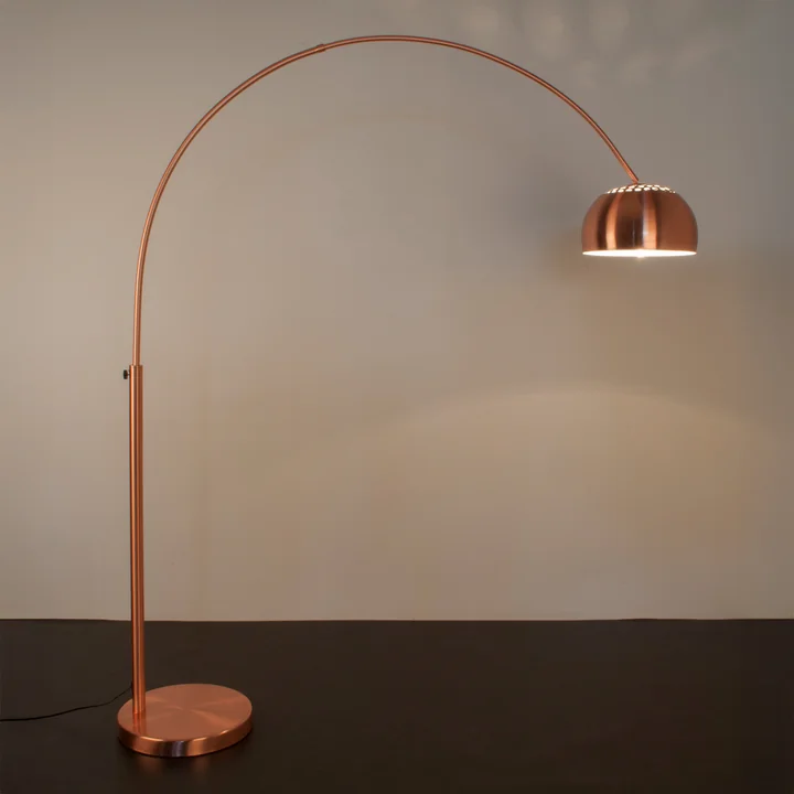 Zuiver - Metal Bow Stehleuchte, Kupfer
