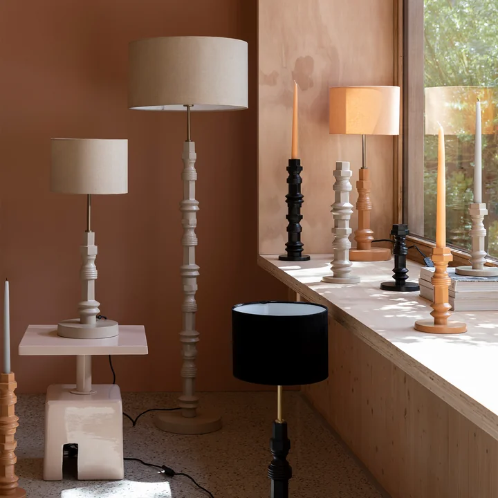 Zuiver - Totem Stehleuchte, beige