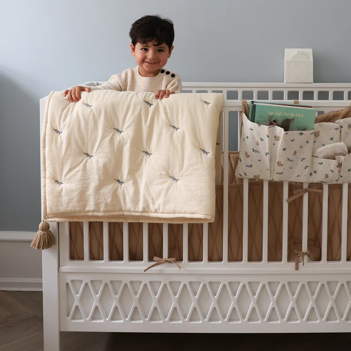 Cam Cam Copenhagen - Bestickte Decke, blueberries