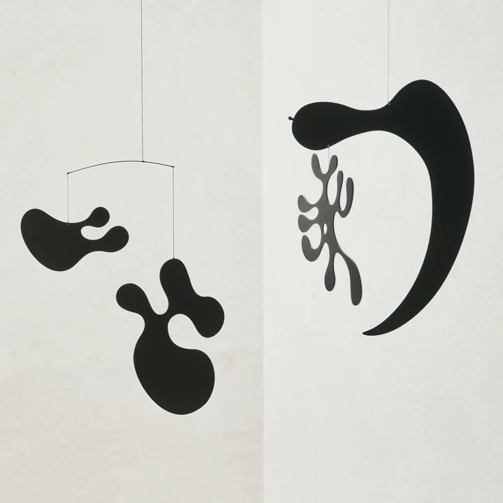 Vitra - Eames Plywood Mobile, Model AL und C, schwarz