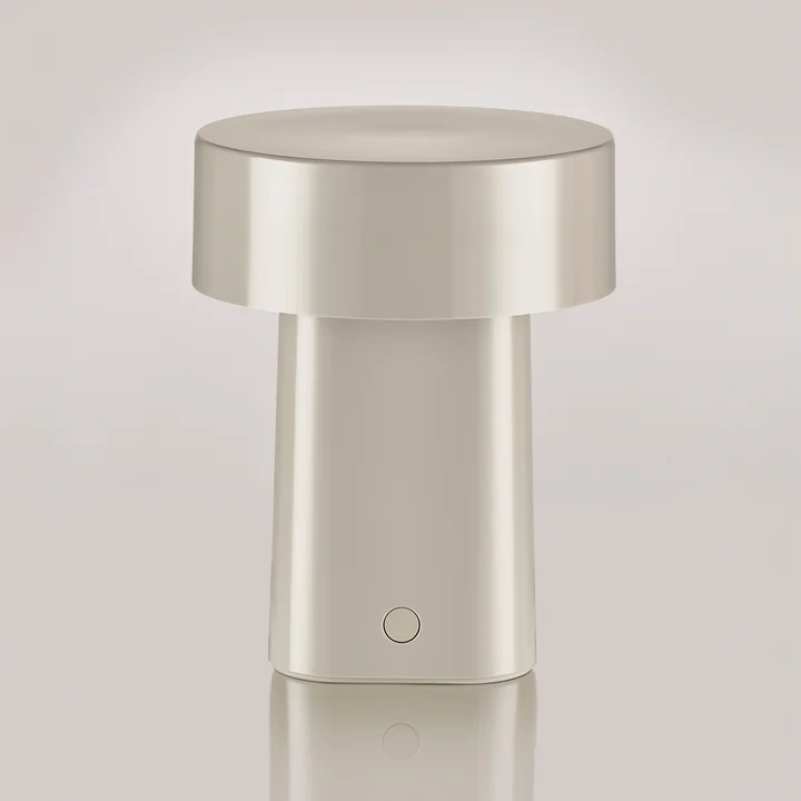 Zone Denmark - Oblong LED Akku-Leuchte, warm grey