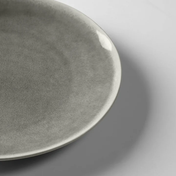 Broste Copenhagen - Nordic Rain Beiteller, Ø 15 x H 2 cm, grau
