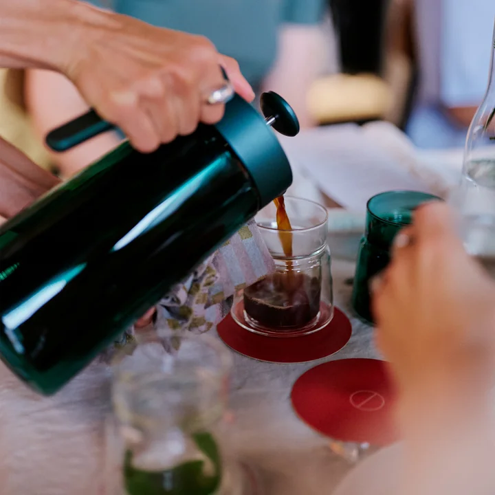 Jacob Jensen - Pressfilterkanne, 0,8 l, grün