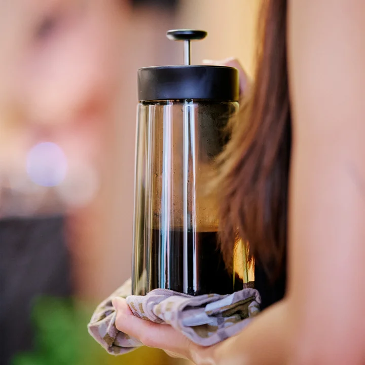 Jacob Jensen - Pressfilterkanne, 0,8 l, schwarz