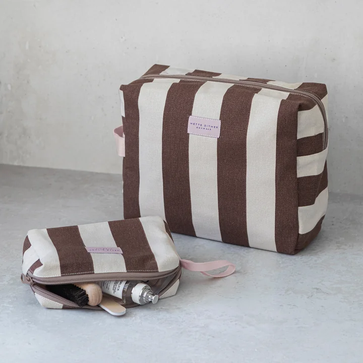 Mette Ditmer - BRING IT Kosmetiktasche und Kulturtasche, braun