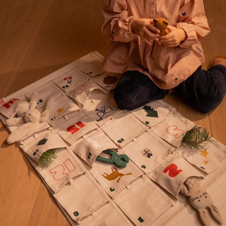LIEWOOD - Babbo Adventskalender, holiday / sandy