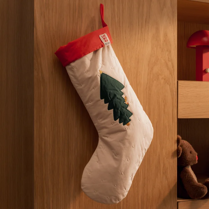 LIEWOOD - Basil Weihnachtssocke, Holiday / sandy