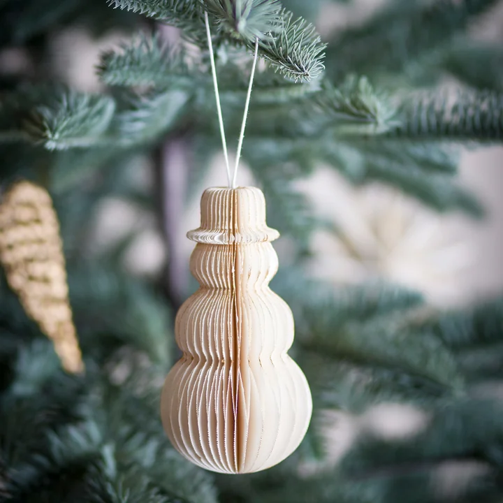 Bloomingville - Felip Weihnachtsornament, weiss