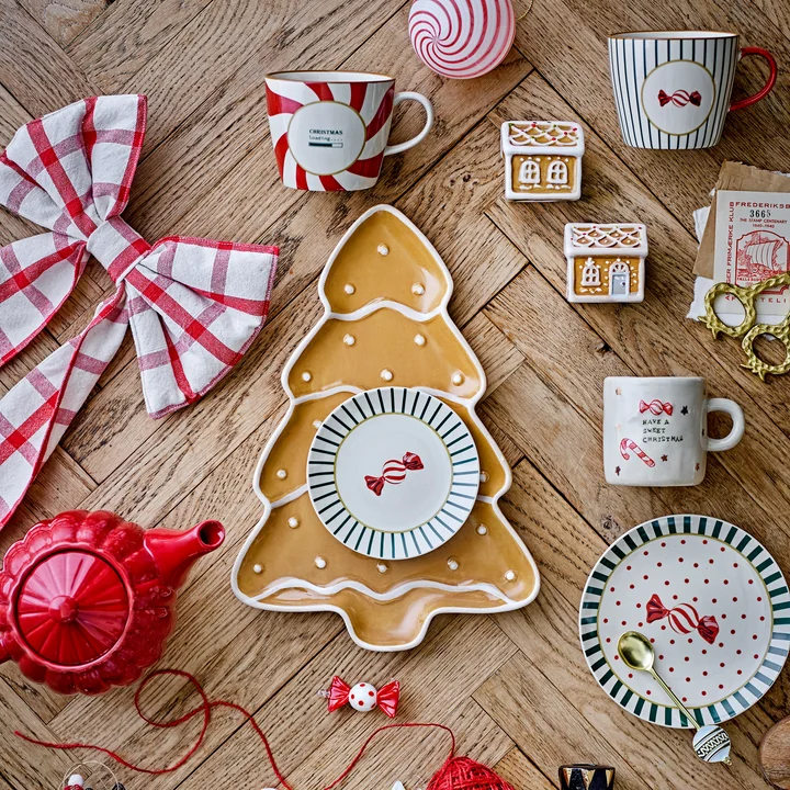 Bloomingville - Zwirl Weihnachtsbaumkugeln