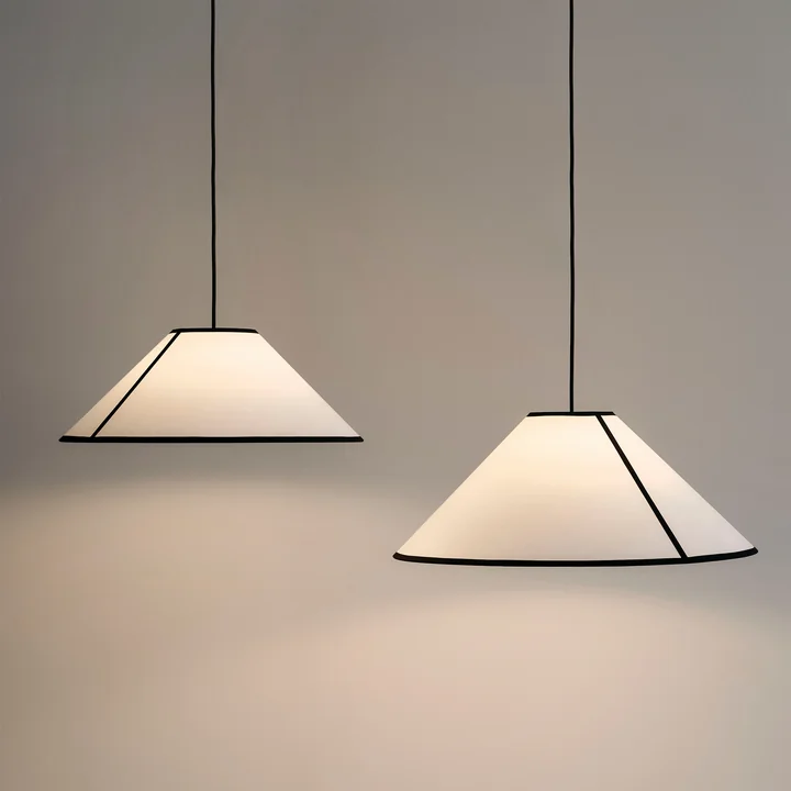 HAY - Ava Cone Pendelleuchten, weiss