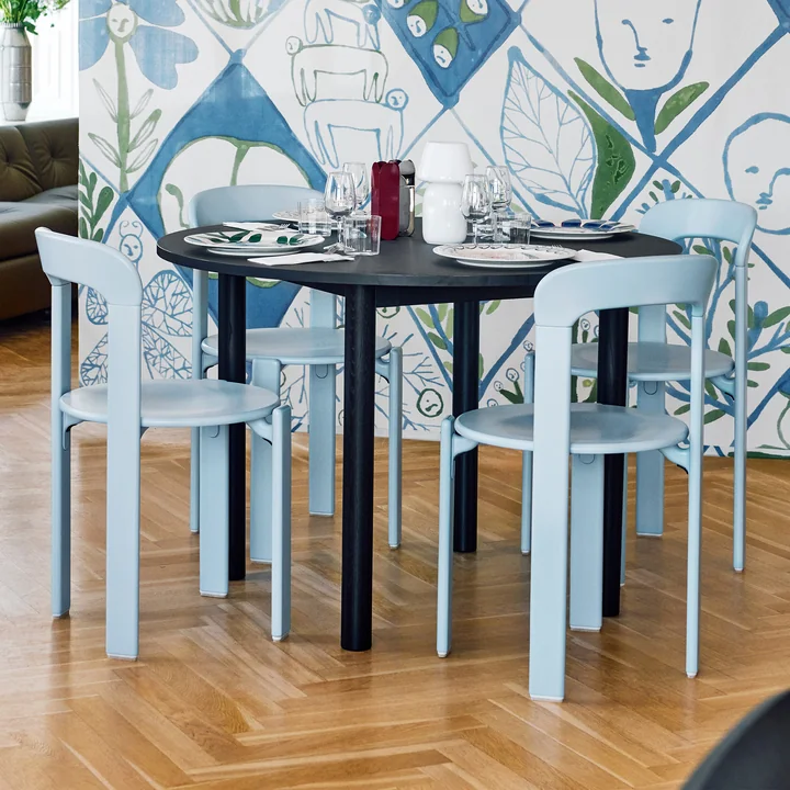 HAY - Annex Esstisch, dunkelgrau / charcoal