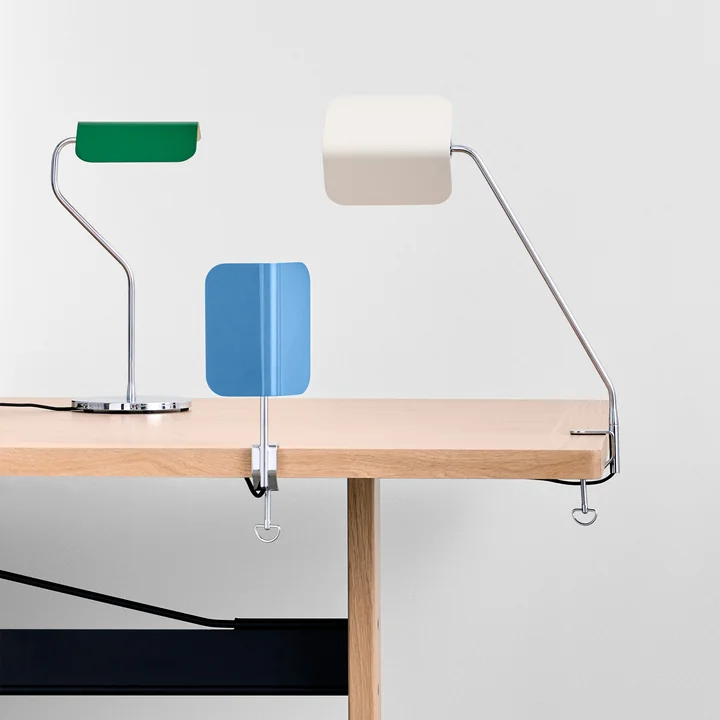 HAY - Apex Schreibtischklemmleuchte, oyster white