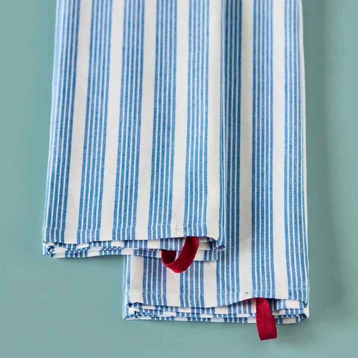 Nicolas Vahé - Chef Geschirrtücher, 70 x 50 cm, rot / weiss (2er-Set)