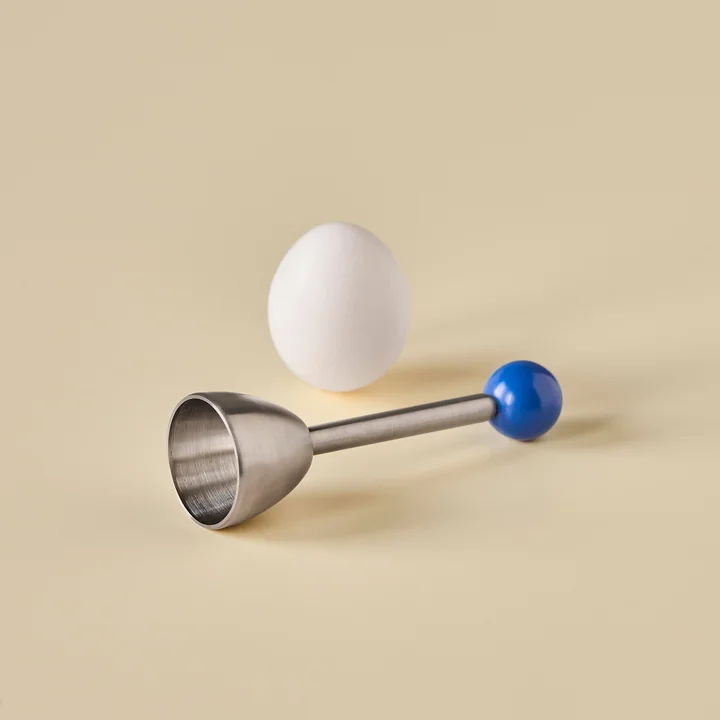 Nicolas Vahé - Egg Eieröffner, H 13 cm, blau