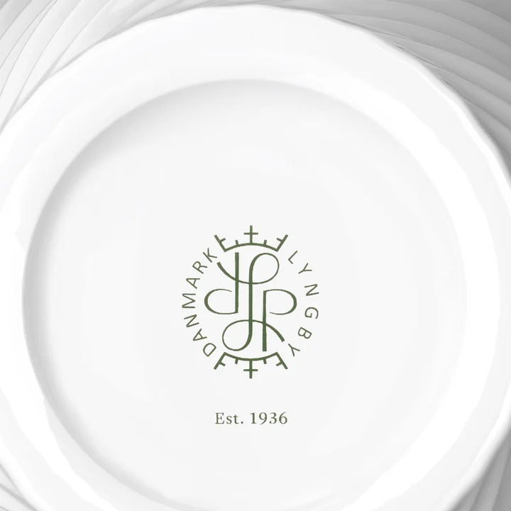 Lyngby Porcelæn - Twist Vase, weiss