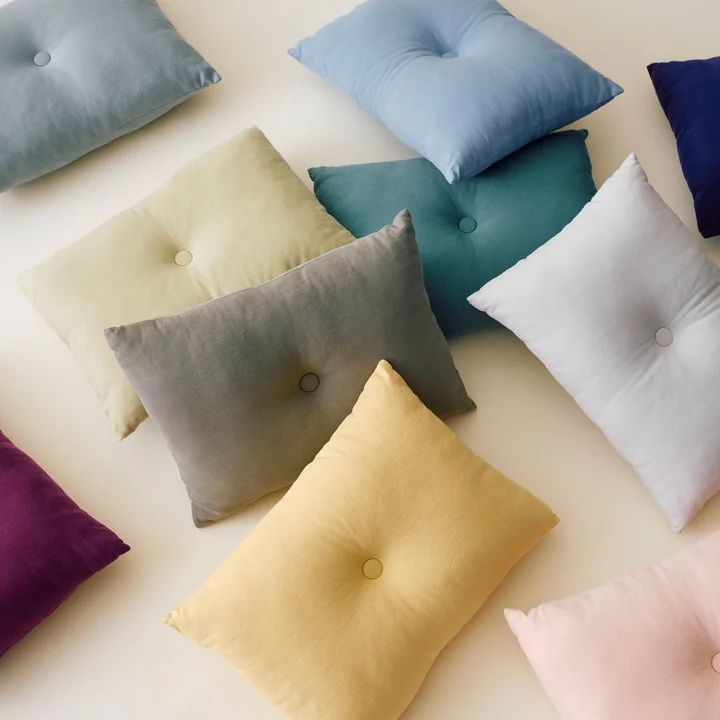 HAY - Dot Kissen Linen, 45 x 60 cm