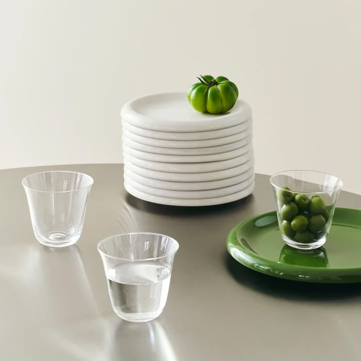 HAY - Curve Glas Tumbler, small, klar