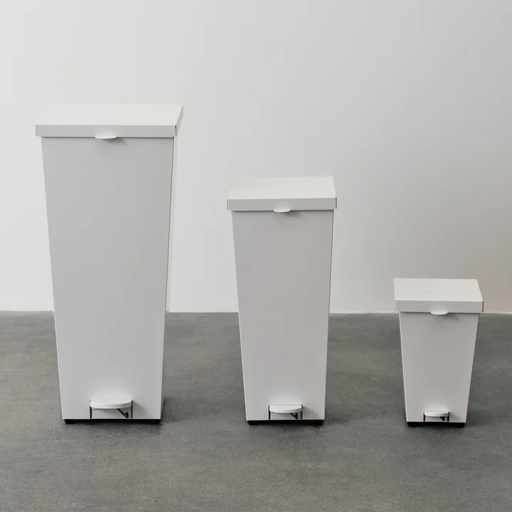 HAY - Loop Mülleimer, weiss