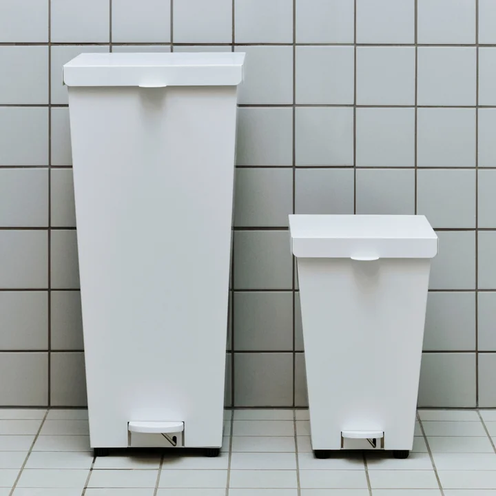 HAY - Loop Mülleimer, weiss