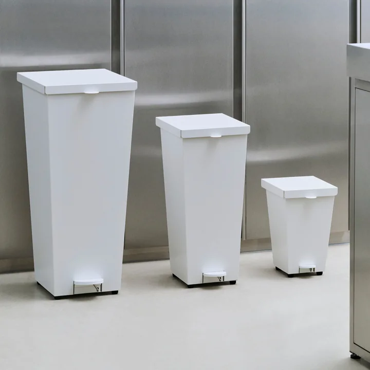 HAY - Loop Mülleimer, weiss