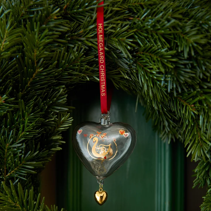 Holmegaard - Weihnachtsherz 2025 Ann-Sofi Romme klein, klar