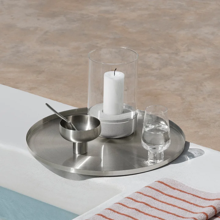 Blomus - Calma Windlicht, klar / moonbeam