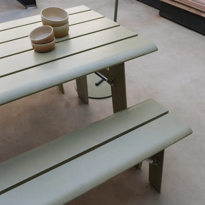 Zuiver - Avenue Garten-Set, desert sage (3-tlg.)