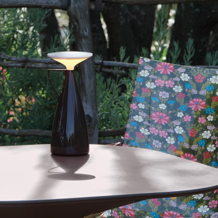 Kartell - Camomille Akku-Leuchte (LED), burgunderrot