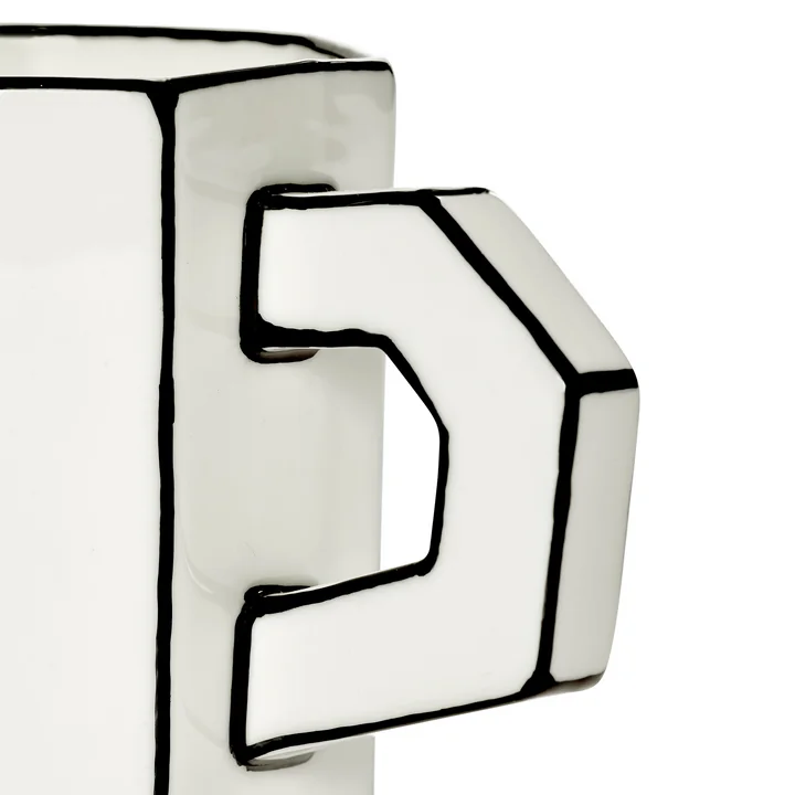 Serax - Carte Blanche Teetasse, weiss / schwarz 